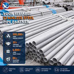 Grooving 201 430 Polished Annealed 114.3mm 8.0mm Cutting EN 10216-5 Stainless Steel Pipe of Equipment - Product Image 1