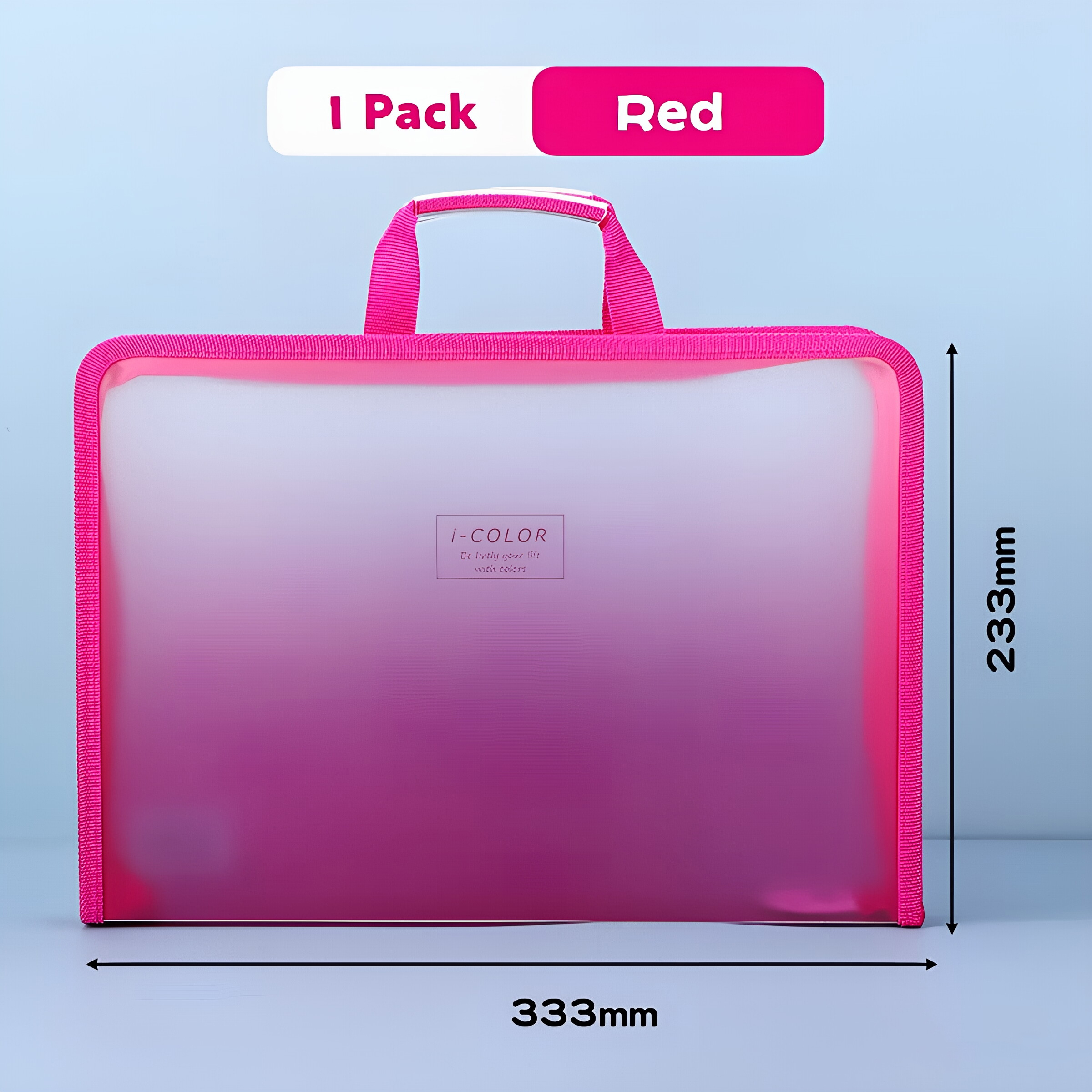 A4 portable rose red