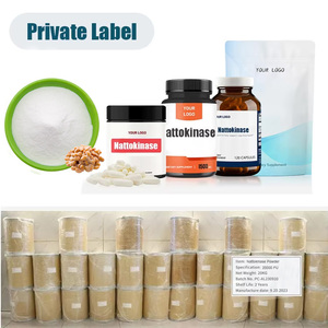 Groothandel Bulk Gefermenteerd Wateroplosbaar Non-GMO Natto Enzym <span class=keywords><strong>Extract</strong></span> 2000-20000 FU Nattokinase Poeder - Product Image 3