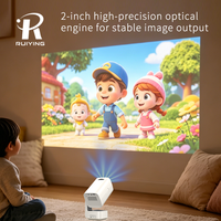 Nuevo Proyector N8 con Pantalla LCD HD LED de 2 Pulgadas, Android 14, 150 ANSI Lúmenes, Mini Proyector Inteligente de Tiro Corto con Decodificación 4K a 30 fps