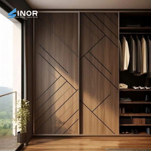Small Space Floating Wooden <b>Wardrobe</b> Wall Mounted Solid Wood Storage Ideal for Tiny Apartment and Dorm Bedroom - Product Image 3