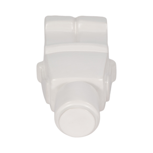 Statuetta Personaggio Block Man, Scultura Moderna in Gres per Arredamento Casa, Bagno, Ufficio, Soggiorno, Esposizione su Scaffale - Product Image 6