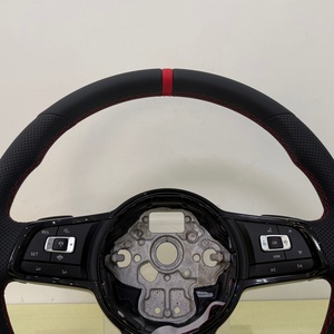 Volante Deportivo <span class=keywords><strong>R</strong></span> <span class=keywords><strong>Line</strong></span> para VW Golf MK5 MK6 MK7 R32 Passat B5 B6 Tiguan Polo Sedan Beetle <span class=keywords><strong>Caddy</strong></span> - Product Image 5