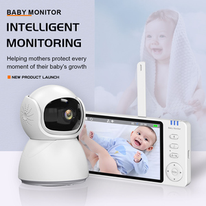 Heimsicherheitskamera ohne WLAN mit 5,0-Zoll-Bildschirm, Videorekorder, Babymonitor mit 3500 mAh Akku, Zwei-Wege-Audio Babymonitor-Kamera - Product Image 2