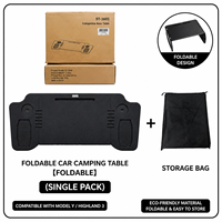 Table pliante pour voiture, plateau de siège, support portable pour ordinateur portable, support multifonctionnel stable pour volant, repas, travail, voyage