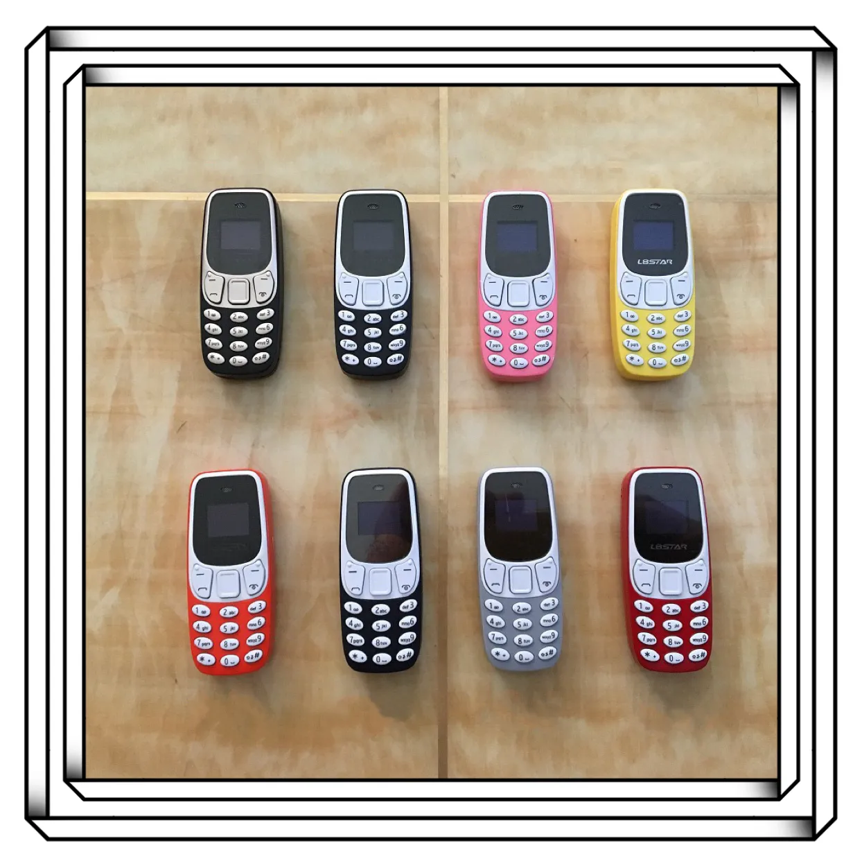 Ponsel Porket Mini, ponsel Keypad kecil termurah BM10