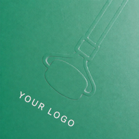 Boîte cadeau magnétique de luxe personnalisée avec logo en relief et doublure en éponge pour outils anti-âge, rouleaux faciaux, emballage vide pour masseurs