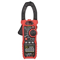 Multimètre à pince Huabo HT208D 1000A AC/DC True RMS, testeur multifonction anti-brûlure, résistance, température, capacité, NCV