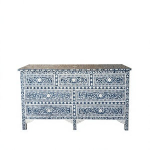 Armoire de salon pliable en bois avec incrustations osseuses, 2 tiroirs, design moderne, pour hôpitaux, appartements et hôtels (vente en gros) - Product Image 3