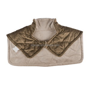 Almohadilla calefactable para hombros <span class=keywords><strong>y</strong></span> <span class=keywords><strong>cuello</strong></span>, inserto de fibra de carbono, tecnología NTC/PTC, controlador dual, apagado automático de 2 horas, personalizable para el dolor <span class=keywords><strong>muscular</strong></span> - Product Image 3