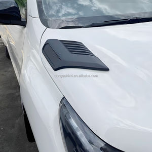 Petit capot universel à double couvercle-Noir/Rouge/Blanc pour HILUX 16-24 - Product Image 4