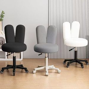 Taburete Rodante para Estética, Silla de Computadora, Taburete para Manicura y Maquillaje, Silla con Respaldo y Altura Ajustable, Moderna y Sencilla para Uso Doméstico - Product Image 4