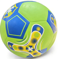 Ballon de football en caoutchouc durable et imperméable à haute élasticité pour l'entraînement en plein air et le match des jeunes