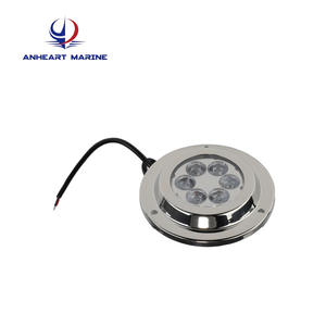 Lumières sous-marines LED en acier inoxydable, lumières bleues pour yacht marin, aquarium, acier inoxydable 316 - Product Image 1