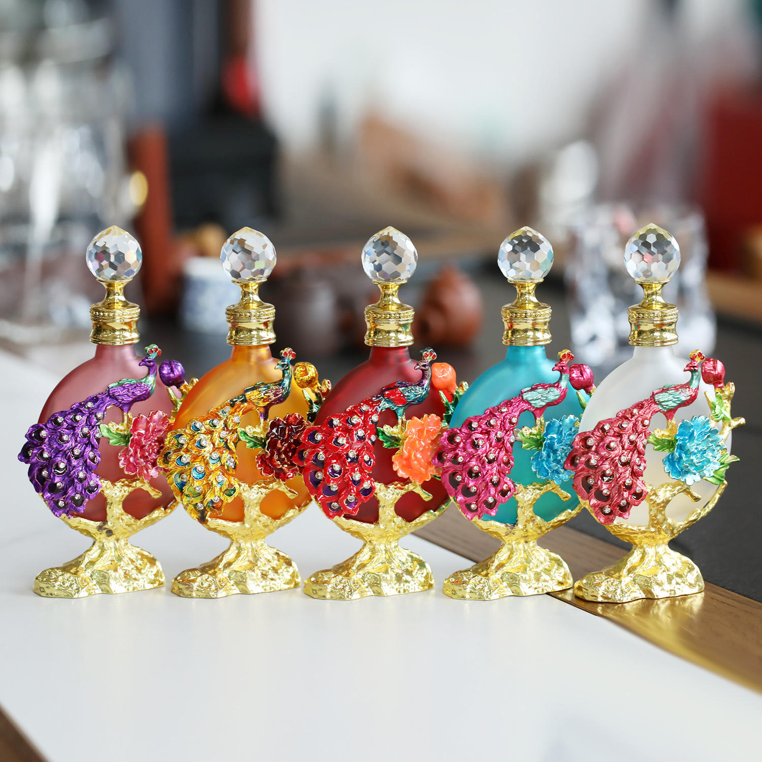 30ML Perfume Dispenser Jewelry Inlay Essential Oil Dispenser Empty