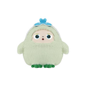 Jouet en peluche intelligent et éducatif Jopark ODM Kawaii Dun Dun Ledodo AI, mignon, vert, doux, en tissu de coton, vente en gros - Product Image 1