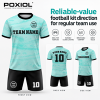 Tenues de football personnalisées et durables pour les clubs de base du Royaume-Uni – Maillots de match personnalisés avec noms, numéros et logos – Respirants et à séchage rapide