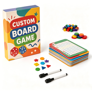 Vietnam Local Factory Custom Made Board Game OEM Personalized Box Plastic Pieces Complete Game Set Premium Party Games Supplier - Product Image 2