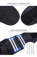 Ceinture de soutien lombaire en néoprène de grande taille 6XL pour amincir la graisse du ventre, ceinture d'entraînement pour la protection sportive