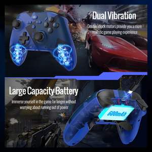 Funda Protectora para Dedos de Juego, Plegable, de ABS, con Adaptador Inalámbrico de 2.4GHz, Doble Vibración, Función Turbo/Marco, Ligera, Hecha en China - Product Image 4