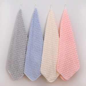 ผ้าเช็ดตัวอาบน้ำแบบกำหนดเอง ผ้าคอรัลฟลีซ 70x140 ซม. สีพื้น ซึมซับน้ำได้ดี สำหรับผู้ใหญ่ - Product Image 3