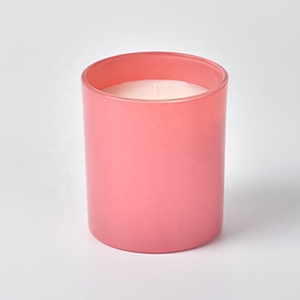Velas <span class=keywords><strong>Comprar</strong></span> en línea Cera de soja orgánica personalizada Etiqueta privada Vela de vidrio de color perfumado para la venta - Product Image 4