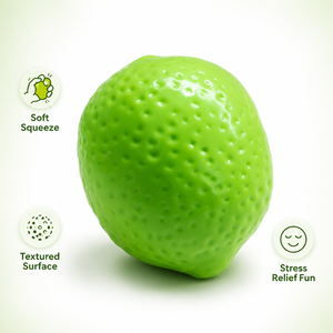 Juguete Antiestrés de TPE Verde Limón de Alta Calidad Marca Hines para Niños de 2 a 14 Años - Product Image 5