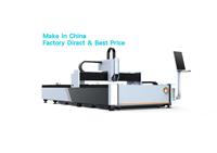 Machine de découpe laser à fibre 3015 fabriquée en Chine, 1500W-20000W, fourniture directe d'usine, découpeuse de métal CNC avec garantie