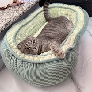 Cama para Mascotas para Todas las Estaciones, con Sensación de Seguridad, Extra Alta y Profunda, de Gran Capacidad, Nuevo Diseño con Respaldo - Product Image 2