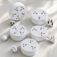 Multiprise USB pliable ronde personnalisée par le fabricant, pour la maison, le dortoir, convertisseur, prise, bloc multiprise