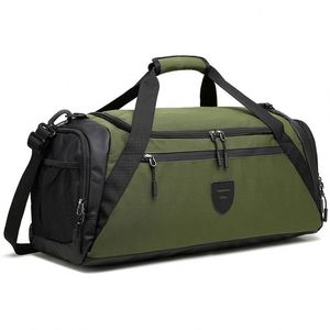 Bolsas de Viaje Grandes de Nailon para Mujer, Bolsa de Lona Impermeable para Gimnasio, Bolsas Deportivas para Hombre con Compartimento para Zapatos - Product Image 1