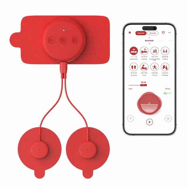 Smart 26 Modes Wireless App Control Massage Device Muscle Recovery Tens Unit Device for Body Pain Relief