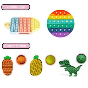 Fabricant de jouets Pop Fidget en gros, nouvelles formes, hibou, dinosaure, pégase, jouet Pop Fidget en silicone à bulles pour filles et garçons - Product Image 4