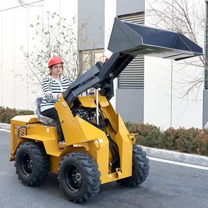 Chargeur compact télescopique <span class=keywords><strong>mini</strong></span> petit de 300 kg à 350 kg certifié CE EPA avec accessoires de broyeur à <span class=keywords><strong>grappin</strong></span> - Product Image 2