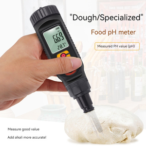 เครื่องวัดค่า <span class=keywords><strong>pH</strong></span> ของดินแป้งปากกากันน้ำเครื่องทดสอบอาหารผลไม้ใช้ในบ้านทำปุ๋ยหมักความแม่นยำสูง