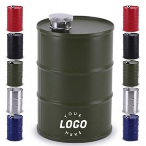 Custom 350ml <b>750ml</b> Stainless Steel Hip Flask Petrol Can Petrol Tank Stainless Steel Wine Pot Portable Alcohol Storage <b>Bottle</b> - Product Image 1
