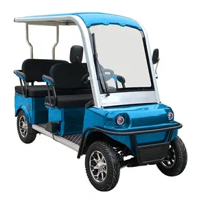 새로운 4 휠 드라이브 4 좌석 전기 골프 자동차 높은 수량 전기 골프 카트