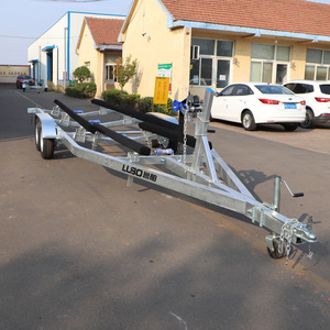 Remorques pour bateaux et embarcations <span class=keywords><strong>à</strong></span> double essieu en bois de 7,75 m - Product Image 1