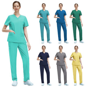 Divise Ospedaliere Personalizzate con Scollo a V, Eleganti, Morbide e Traspiranti per Saloni, Spa e Studi Dentistici - Product Image 4