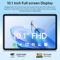 Tablet 2-in-1 Android 15 10.1 Inci 16GB RAM 1TB ROM Octa-Core MTK 4G Dual SIM Baru 1920x1200 Bisnis Belajar Anti-Debu USB-C