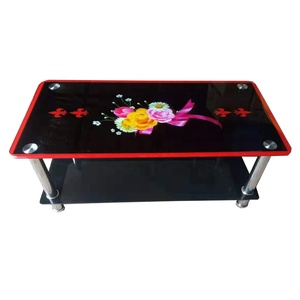 Hot Bán Hiện Đại Đầy Màu Sắc Nàng Tiên Cá Tất Cả Ngựa Glass Center Bàn Cà Phê <span class=keywords><strong>Teapoy</strong></span> - Product Image 5