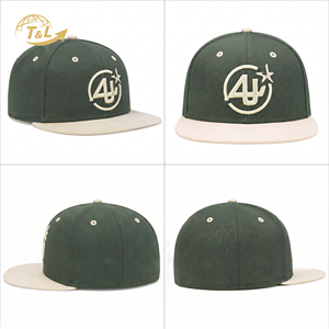 Gorras 4U con Logotipo Bordado Personalizado, Originales, Snapback, de Alta Calidad, 100% Algodón, Ajustables, Unisex, Estilo Béisbol Americano - Product Image 6