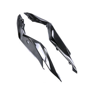 แผงข้างเบาะหลังคาร์บอนไฟเบอร์แห้ง 3K สำหรับ Kawasaki Ninja ZX-25R 2020+ ชุดแฟริ่งข้างท้าย - Product Image 4