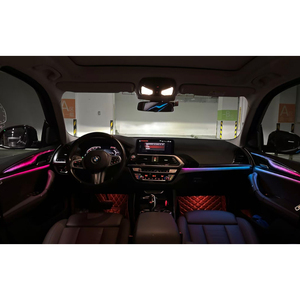 Tira de Luces LED RGBIC Premium para Ambiente Interior de Auto, Iluminación Ambiental para BMW X3/X4 2018-2024 - Product Image 3
