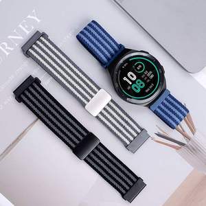สายนาฬิกาไนลอนแบบยืดหยุ่นสำหรับ Apple Watch S10 11 46 มม. Ultra 49 มม. SE 44 มม. และสายนาฬิกาแม่เหล็กแบบสากลขนาด 18 มม. 20 มม. 22 มม. - Product Image 6