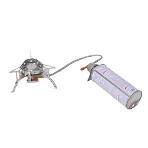 Estufa de Gas Portátil Plegable de Acero Inoxidable, Segura, Resistente al Viento y de Bajo Consumo para Exteriores - Product Image 2
