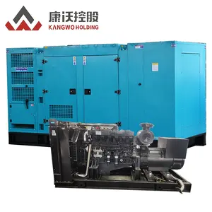 산업용 저소음 240Kva 560Kva 640Kva 디젤 발전기 세트 내구성 사일런트 박스 Genset