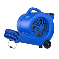 JIEBA BF545 3-Gang-Bodentrockner 1000W Luftgebläse Teppich-Trockner mit Rädern und Griff für Hotel-Badezimmer-Bodentrocknung