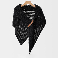 Cape de mode pour femmes de haute qualité châle Triangle Wrap écharpes Triangle Poncho pour femmes