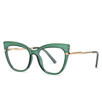Nouvelles lunettes tendance unisexes TR90 à monture pleine, style œil de chat, élégantes, avec verres photochromiques anti-lumière bleue et à changement de couleur